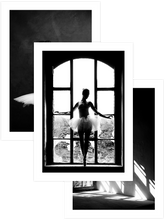 B&W Elegance - Poster Seti Trio