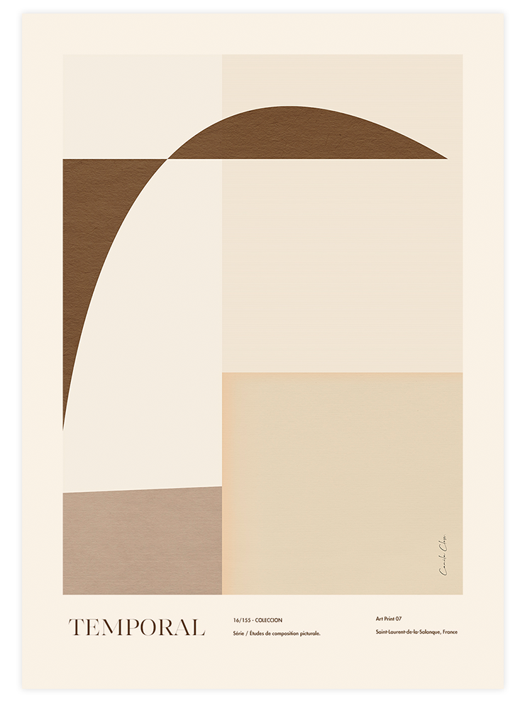 Temporal - Art Print Sanatsal Poster
