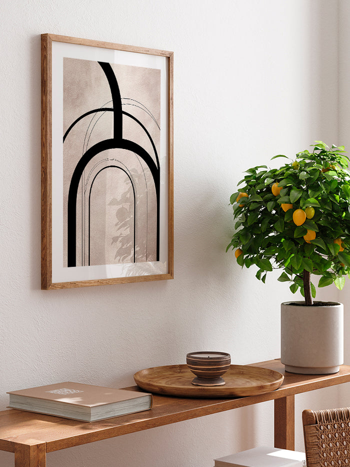 Round Arch - Art Print Poster