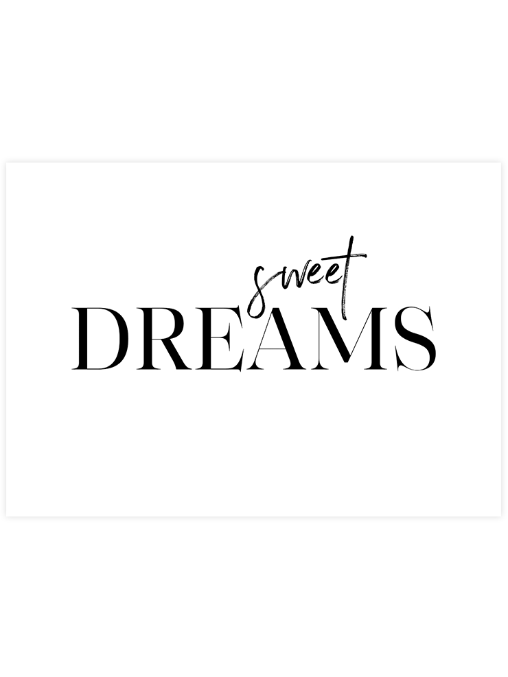 Sweet Dreams - Art Print Poster