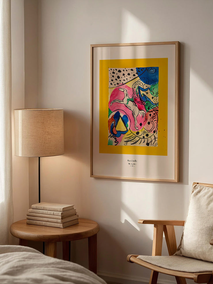 Kandinsky The Blue Rider - Art Print Poster