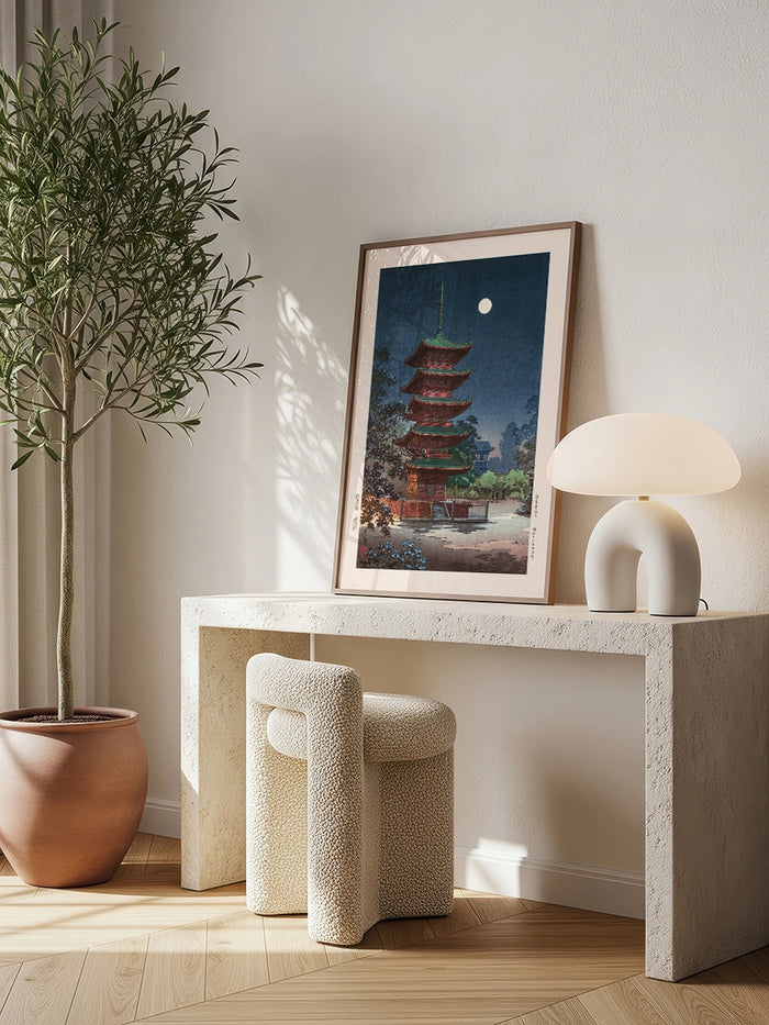 Tsuchiya Koitsu, Kinryuzan Temple - Art Print Poster