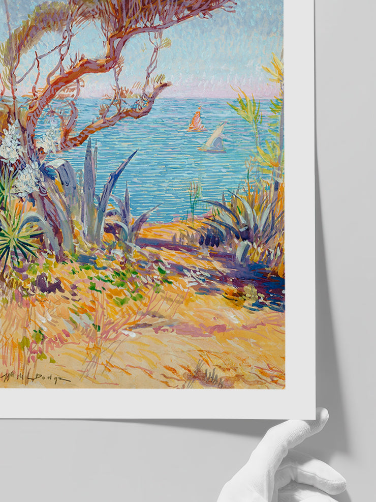 Paysage Méditerranéen - Art Print Poster