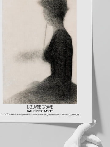 Georges Seurat Afiş - Art Print Georges Seurat Afiş - Art Print