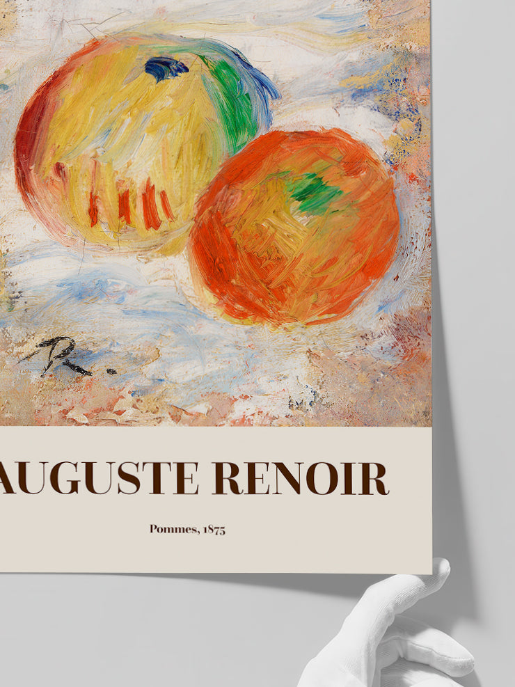 Auguste Renoir Apples - Art Print Poster