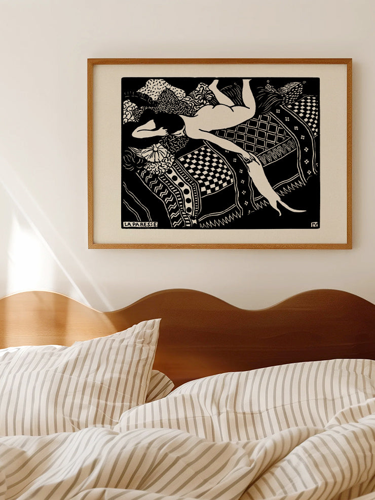 Felix Vallotton La Paresse - Art Print Poster