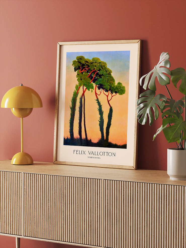 Félix Vallotton Derniers Rayons - Art Print Poster