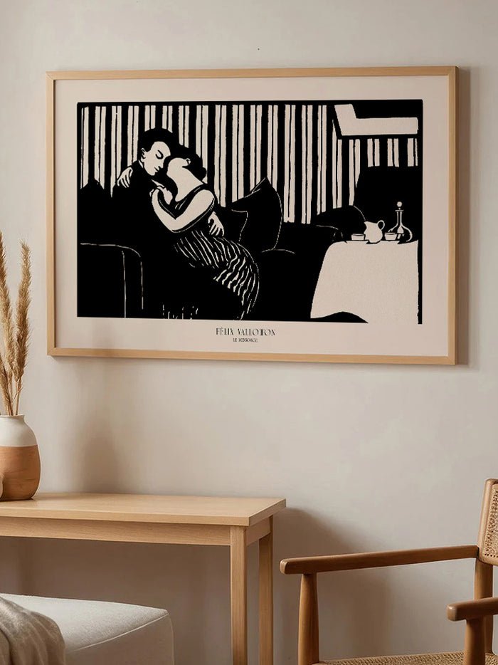 Félix Vallotton Le Mensonge - Art Print Poster