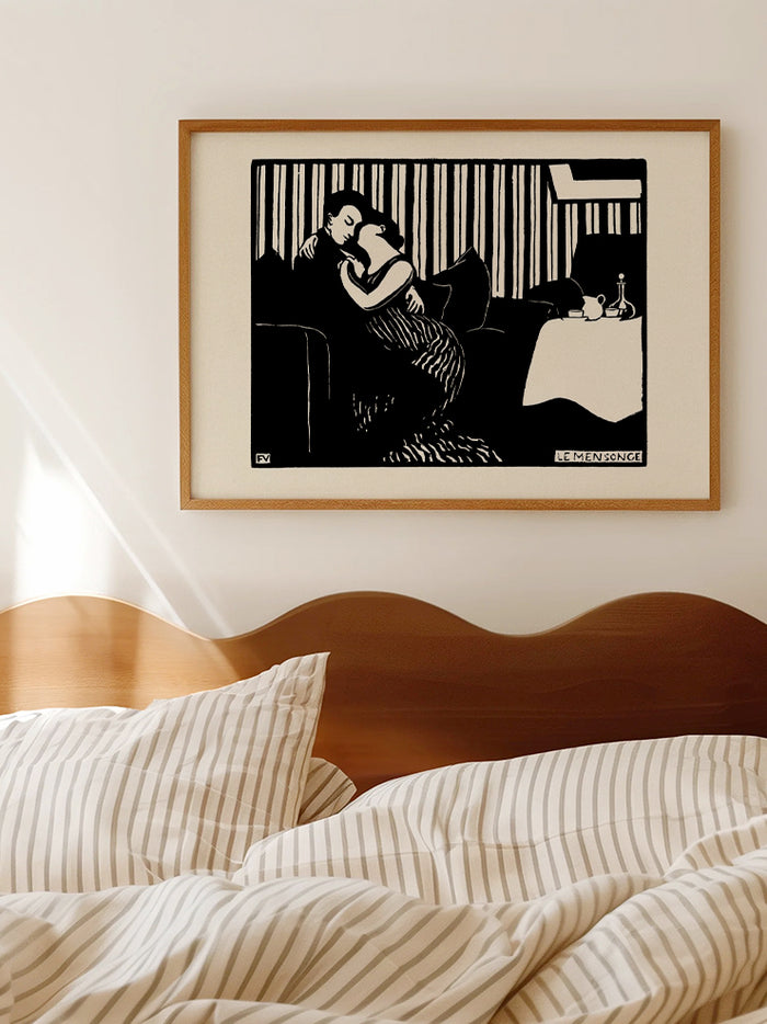 Félix Vallotton The Lie - Art Print Poster