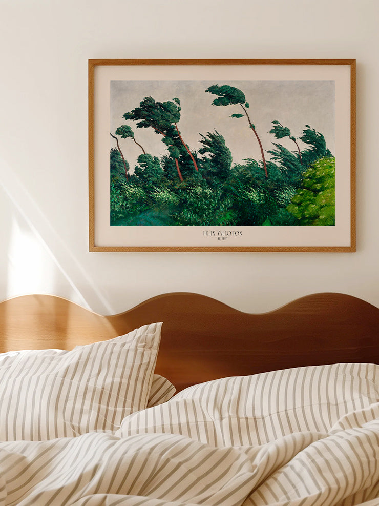 Felix Vallotton The Wind - Art Print Poster