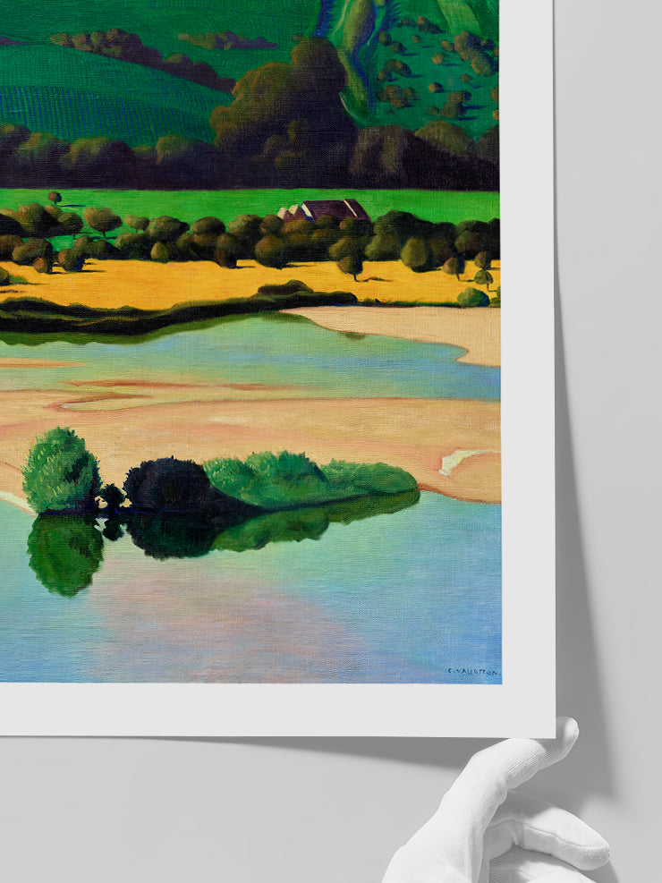 Félix Vallotton Evening on the Loire - Art Print Poster
