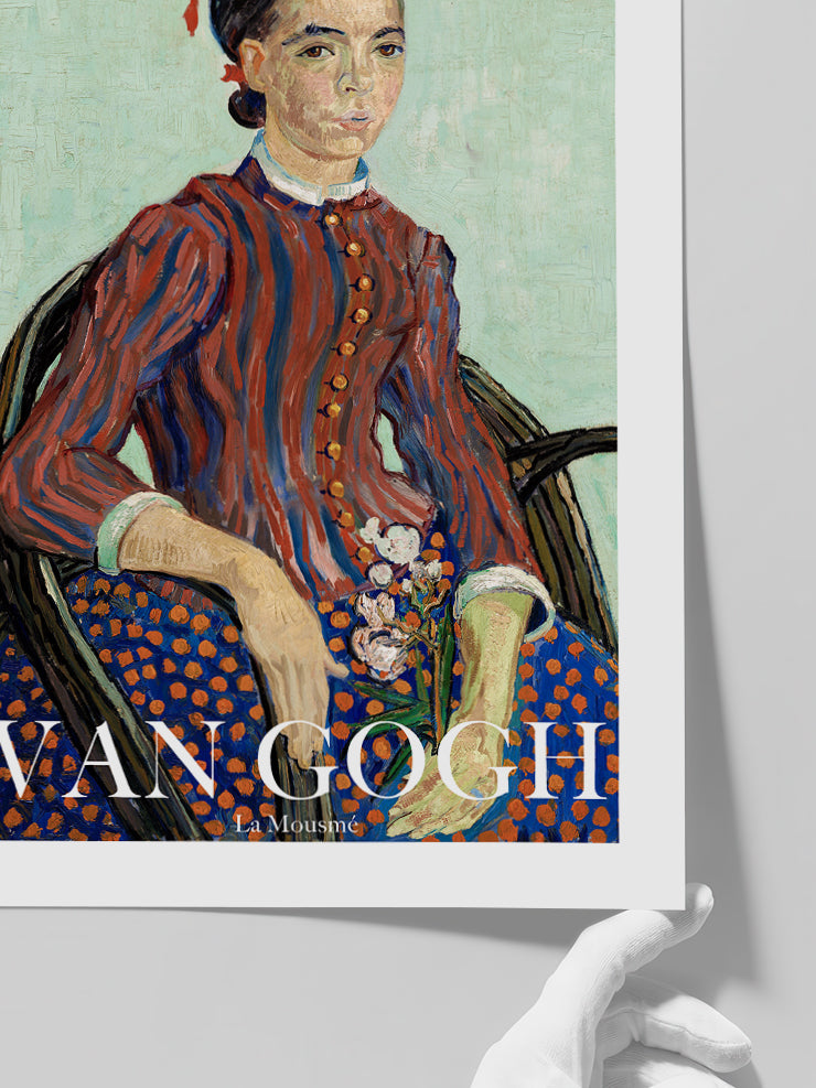 Van Gogh La Mousmé - Art Print Poster