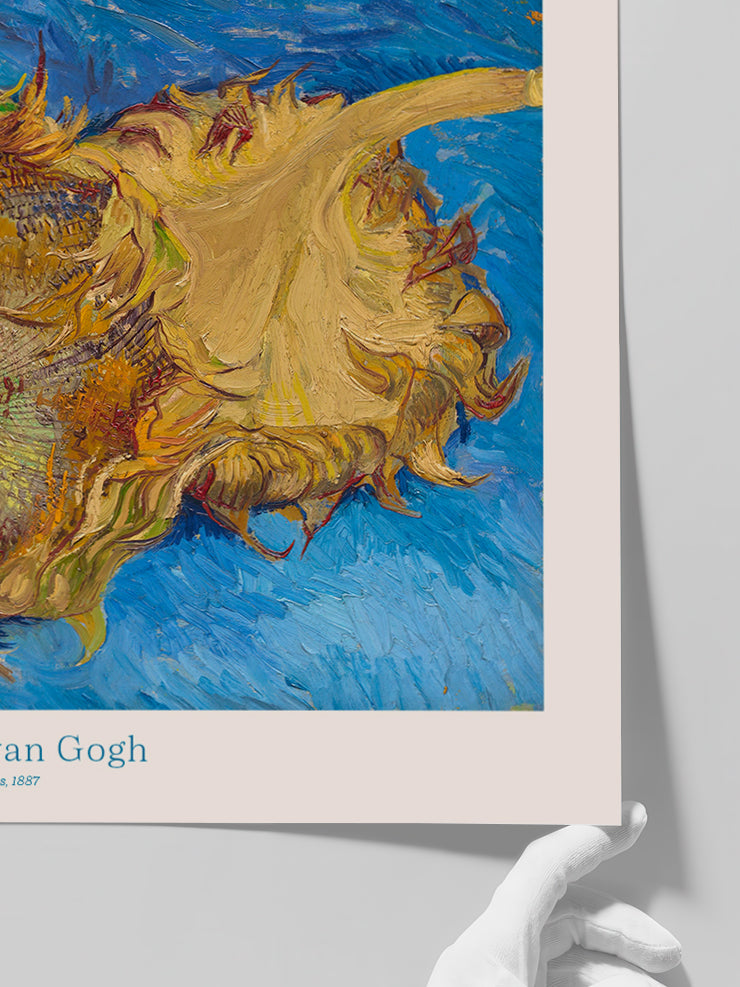 Van Gogh Sunflowers (Ayçiçekleri) - Art Print Poster