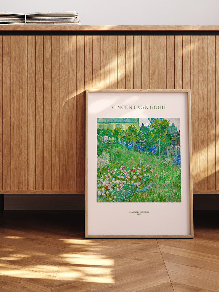 Van Gogh Daubigny's Garden - Art Print Poster