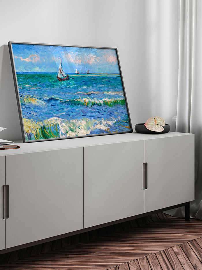 Van Gogh Les Saintes-Maries - Art Print Poster