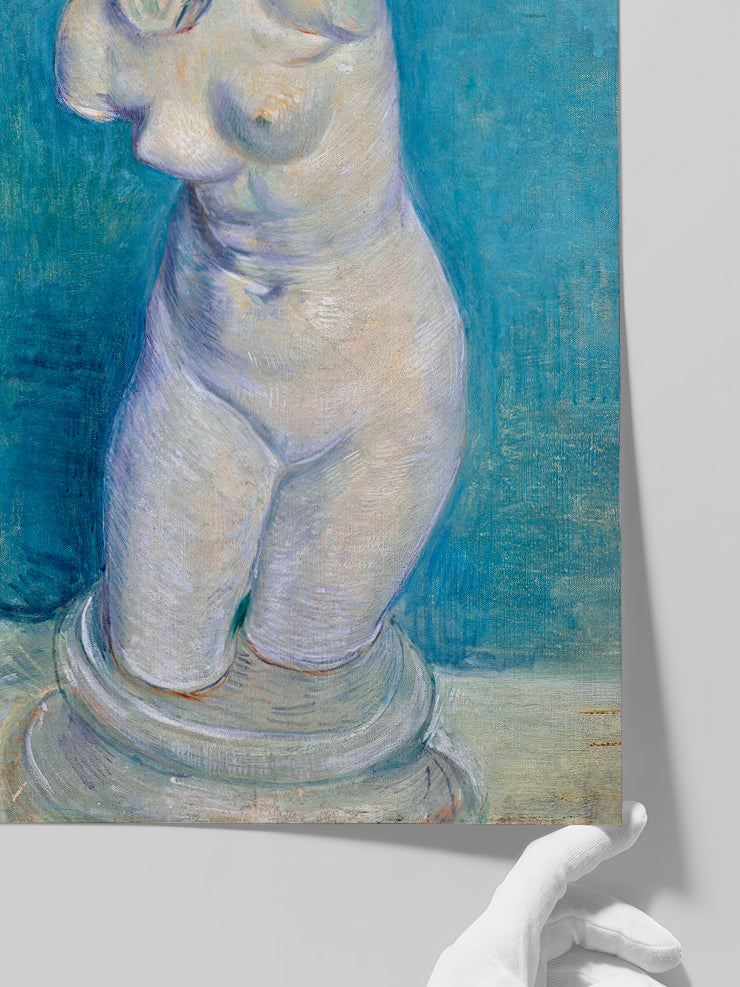 Van Gogh Plaster Cast of a Woman's Torso - Art Print Poster