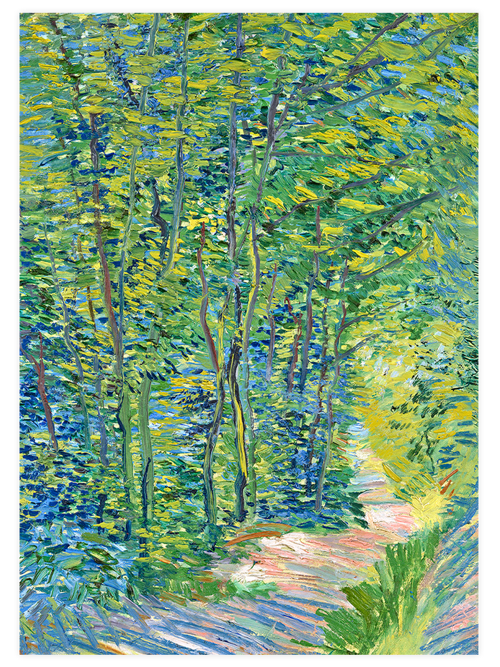 Van Gogh Path in the Woods - Poster Seti Duo Poster