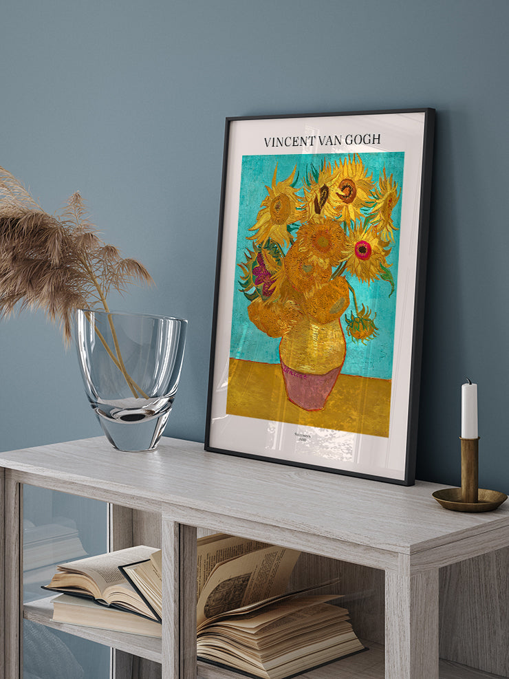 Van Gogh Sunflowers - Art Print Poster