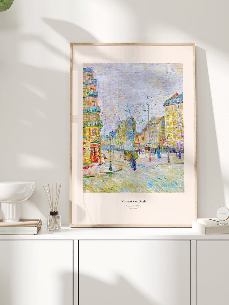 Van Gogh Clichy Bulvarı - Art Print Poster