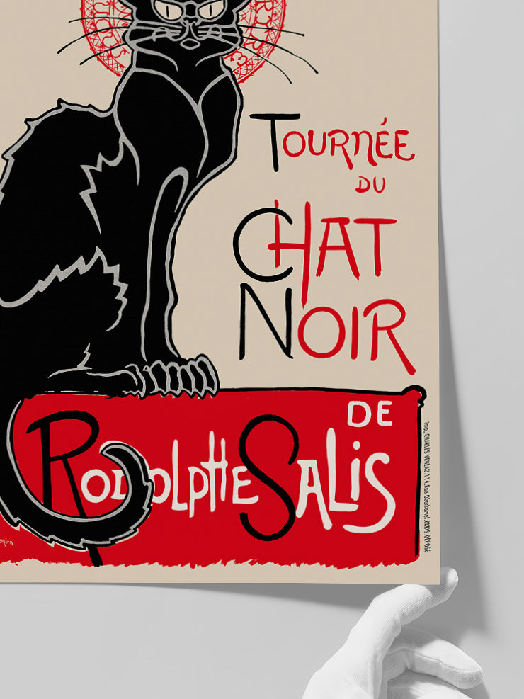 Vintage Le Chat Noir - Art Print Poster