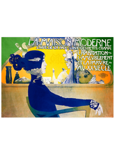 Vintage La Maison Moderne - Art Print