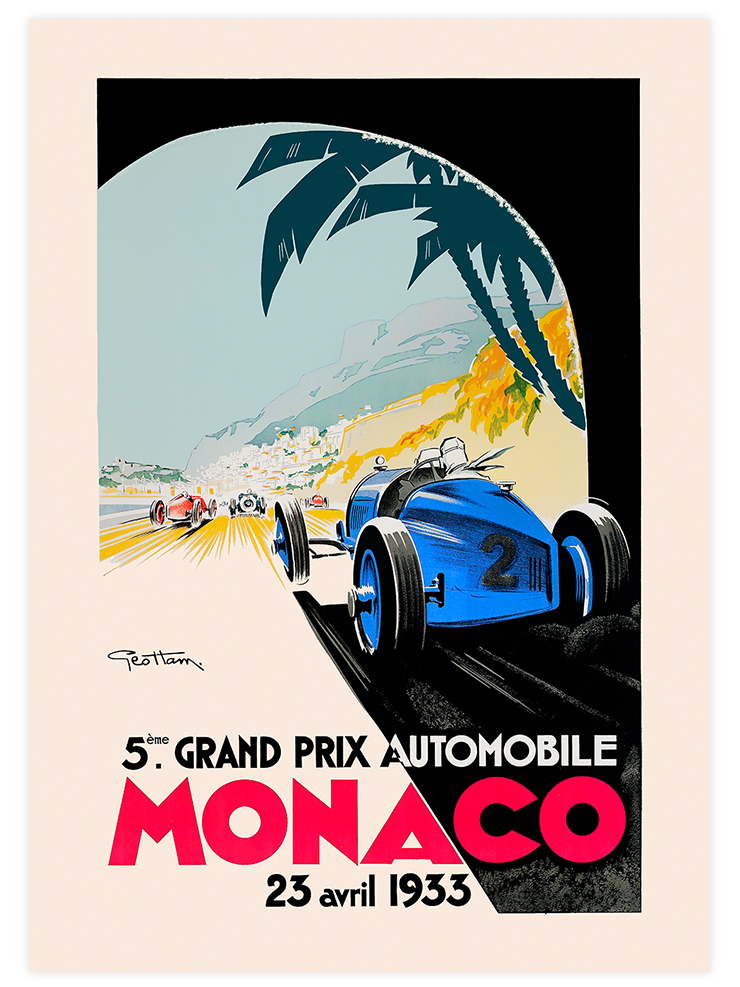 Vintage Grand Prix - Poster Seti Duo Poster
