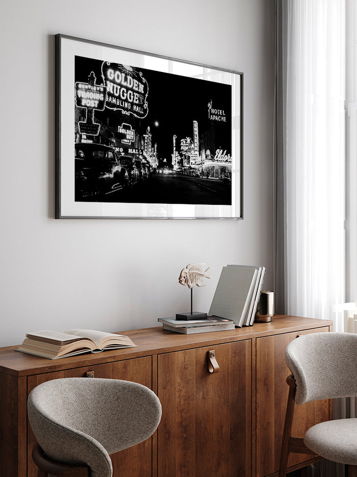 Vintage Las Vegas - Art Print Poster