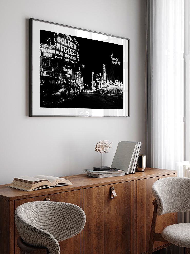 Vintage Las Vegas - Art Print Poster