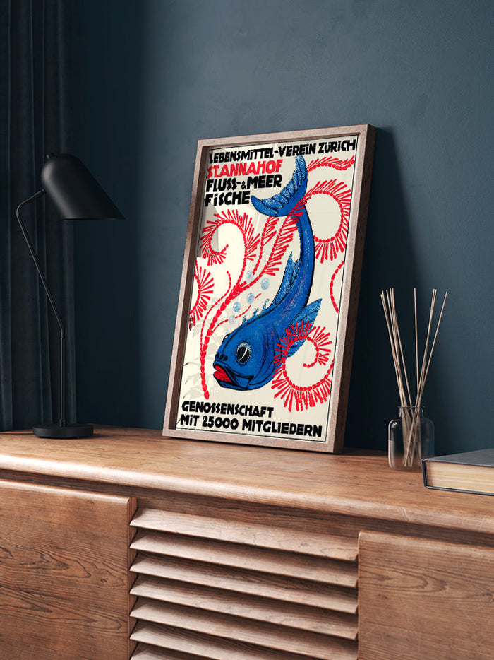 Vintage Reklam Afişi - Art Print Poster