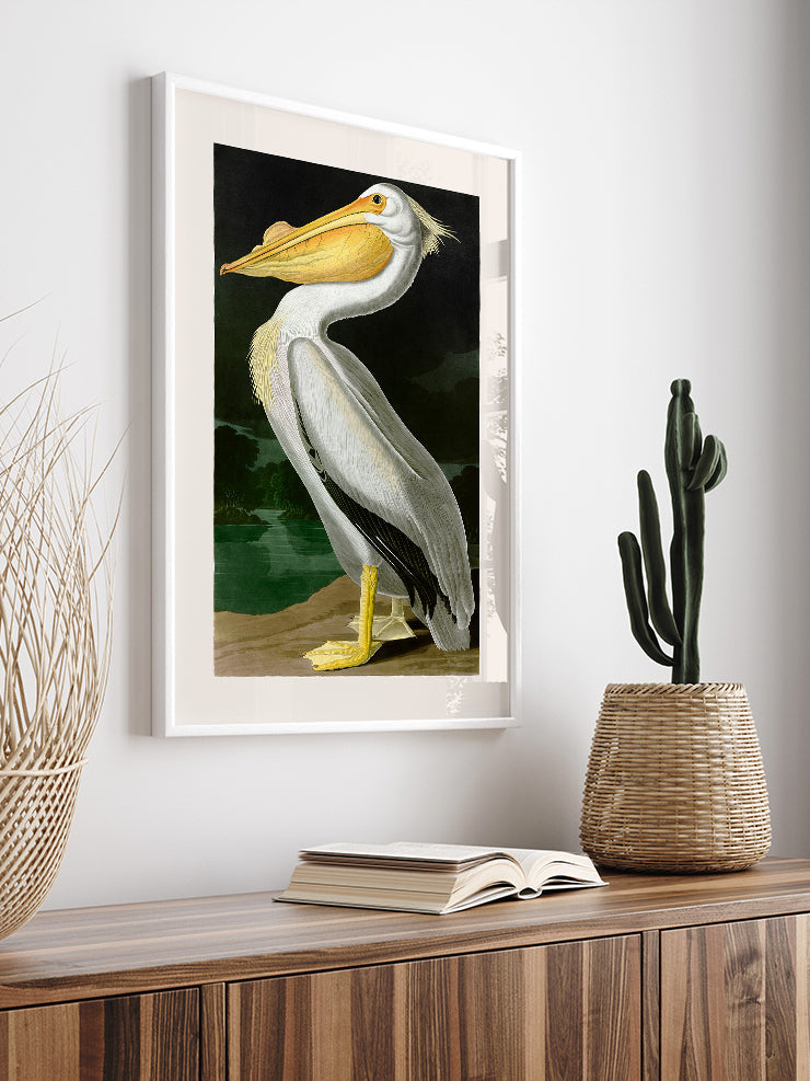 Vintage Pelikan - Art Print Poster