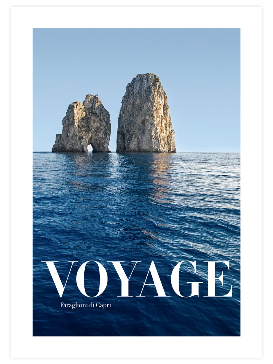 Capri Voyage - Art Print