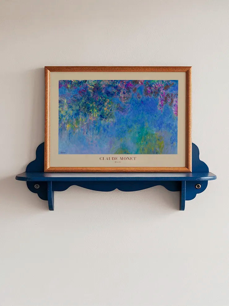 Monet’nin akışkan bahçe yüzeyi.