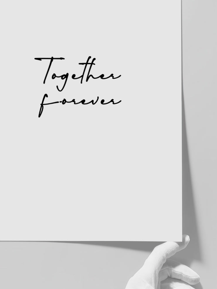 Forever - Art Print Poster