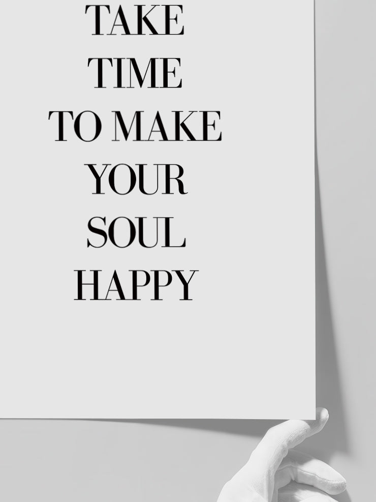 Happy Soul - Art Print Poster