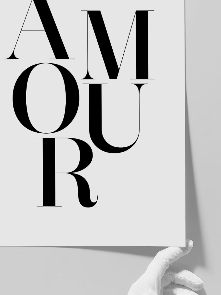 Amour N2 - Art Print Poster