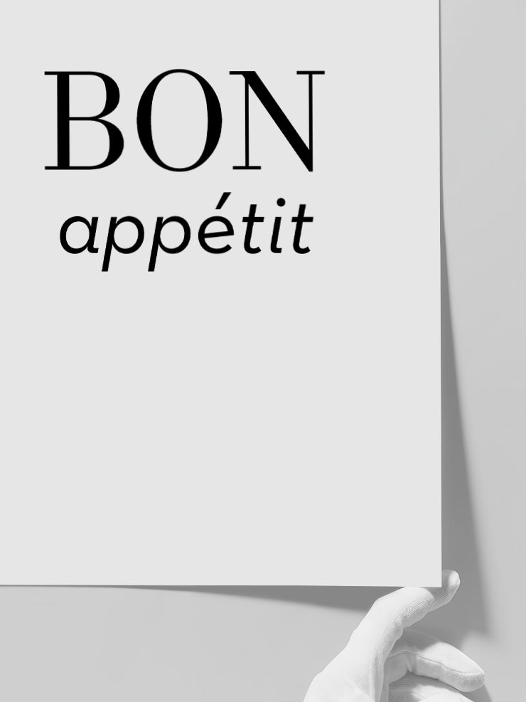 Bon Appetit - Art Print Poster