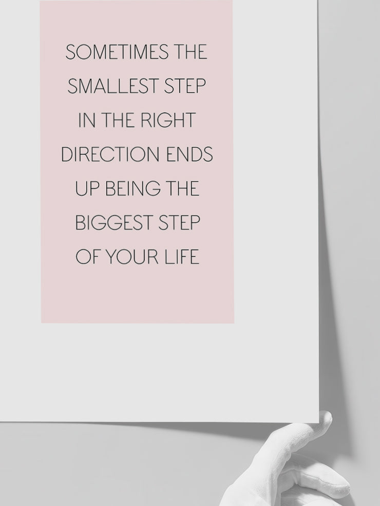 The Right Direction - Art Print Poster