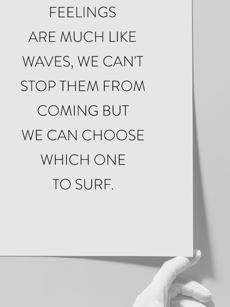 Feelings - Art Print Poster