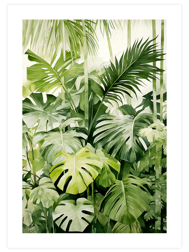 Orman Bitkileri - Art Print Sanatsal Poster