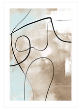 Abstract Lines N6 - Art Print
