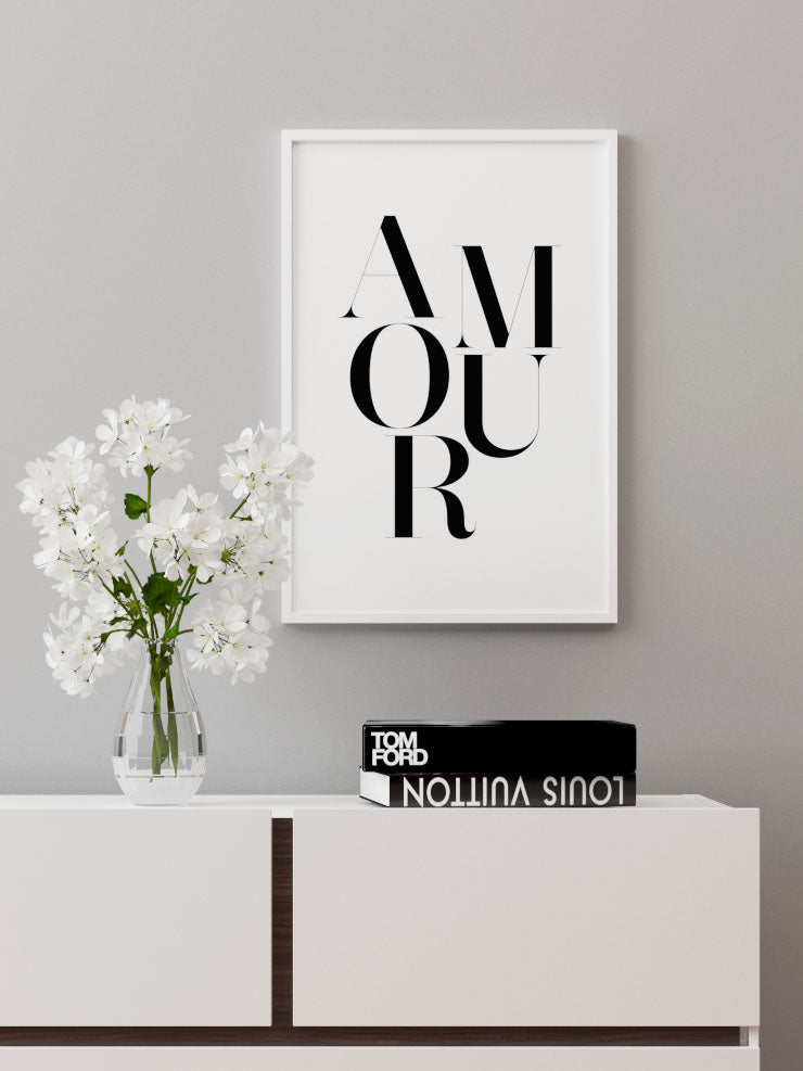 Amour N2 - Art Print Poster