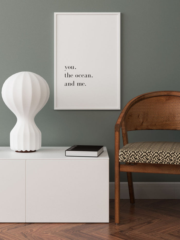 You and Me - Art Print Poster