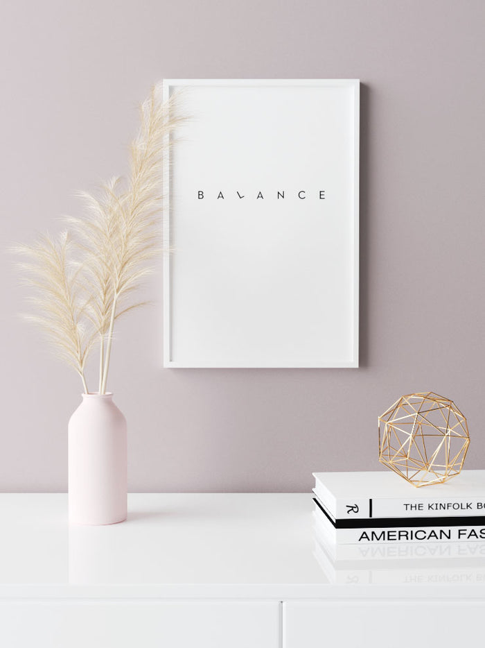 Balance - Art Print Poster