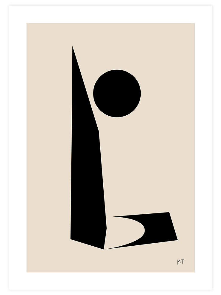 Balancing 4 - Art Print Sanatsal Poster