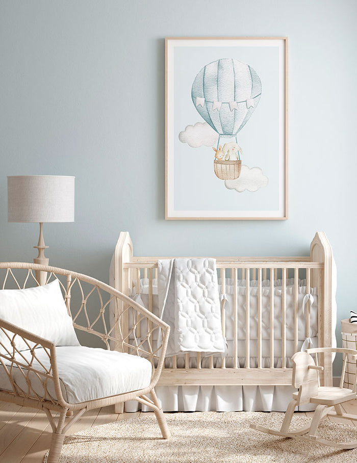 Bulutlarda N5 - Art Print Poster