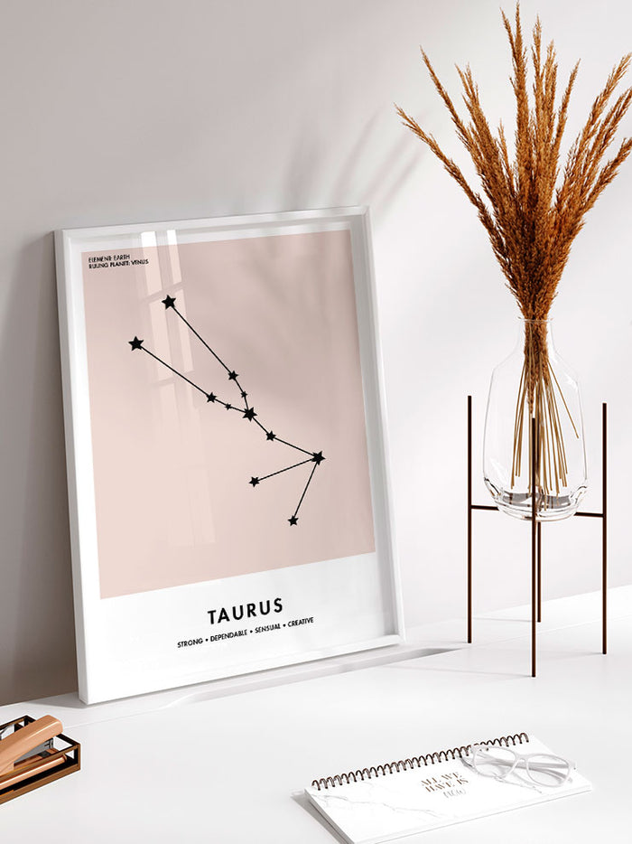 Boğa Burcu - Art Print Poster