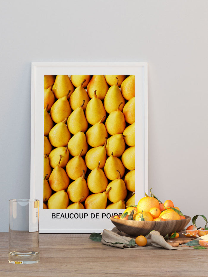 Beaucoup De Poires - Art Print Poster