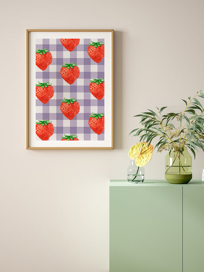 Çilek - Art Print Poster