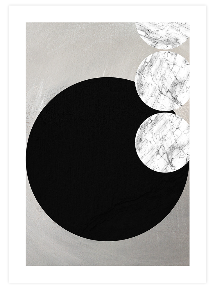 Circles - Art Print Sanatsal Poster