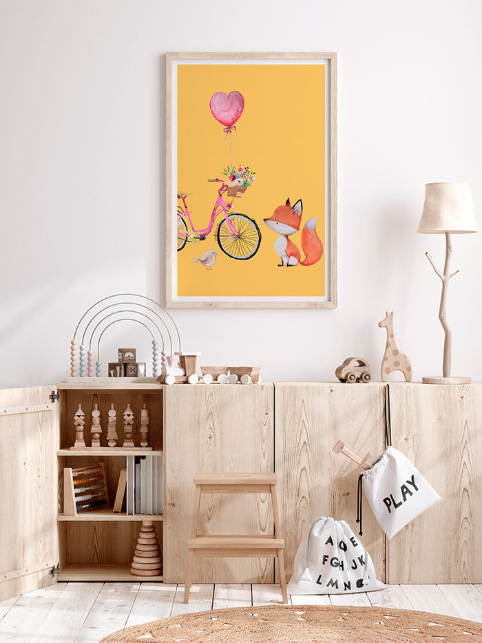 Minik Tilki N2 - Art Print Poster
